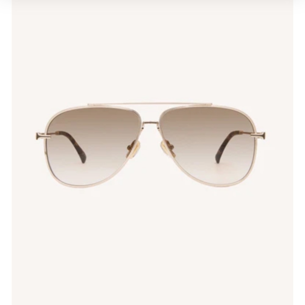 Dezi top shelf gold sunglasses